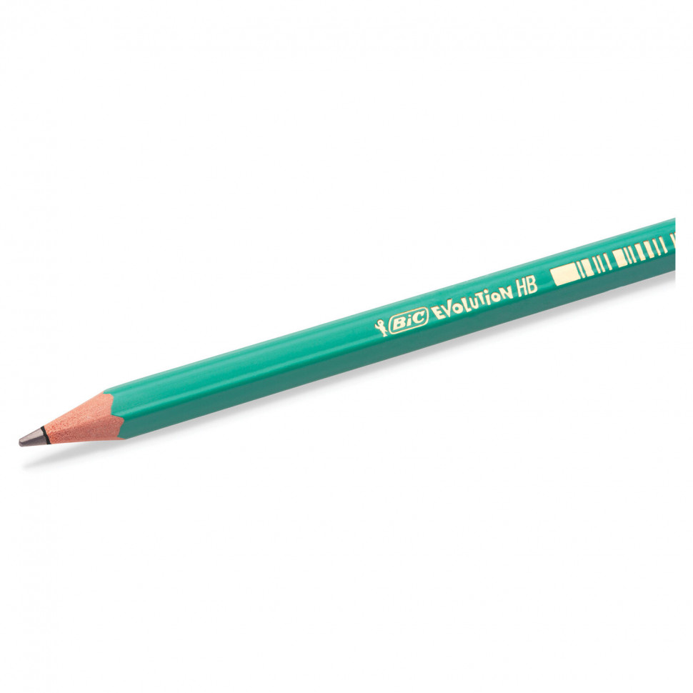 Карандаш BIC Evolution с ластиком, диаметр грифеля 2.3 мм, твердость НВ (ТМ), BIC 880322/8803323