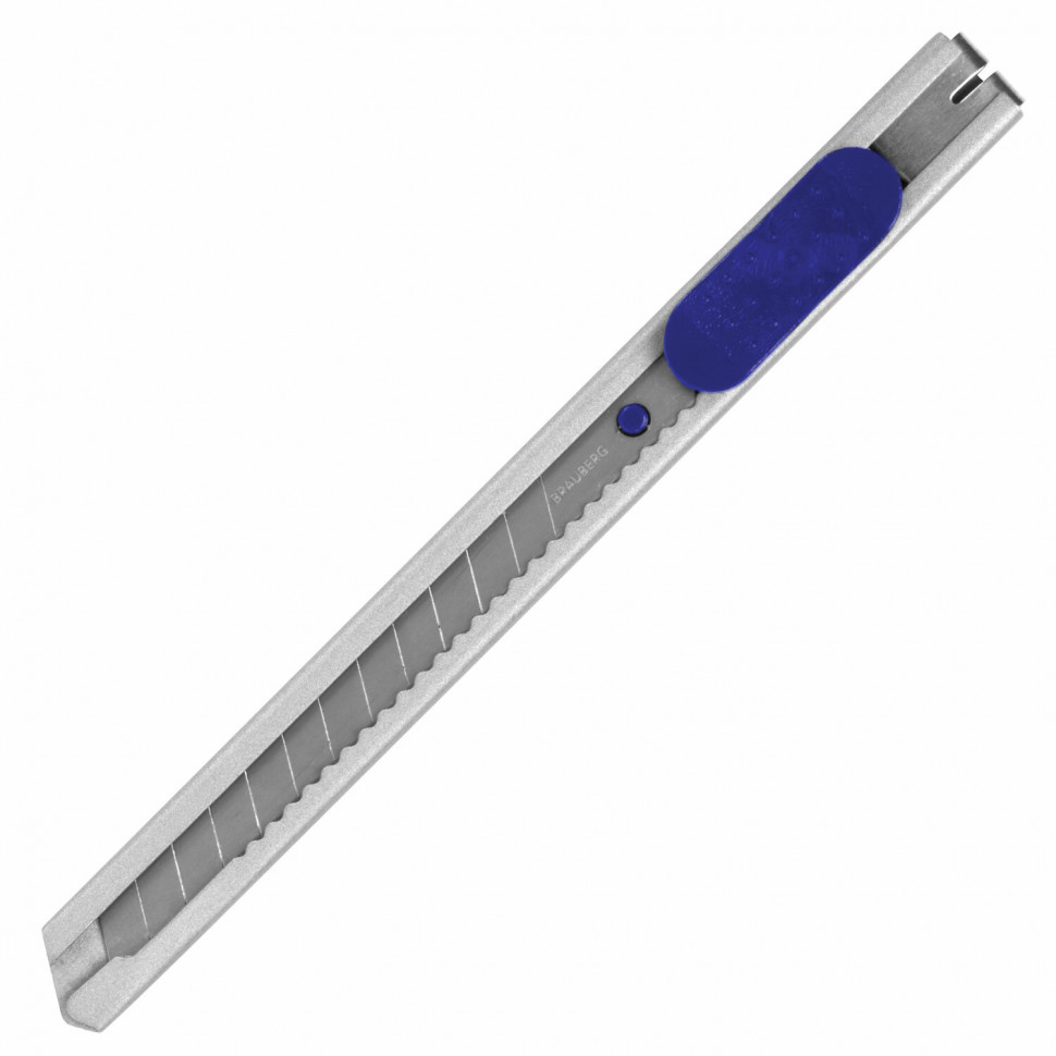 Нож канцелярский 9 мм BRAUBERG "Extra 60" металлический, 237085