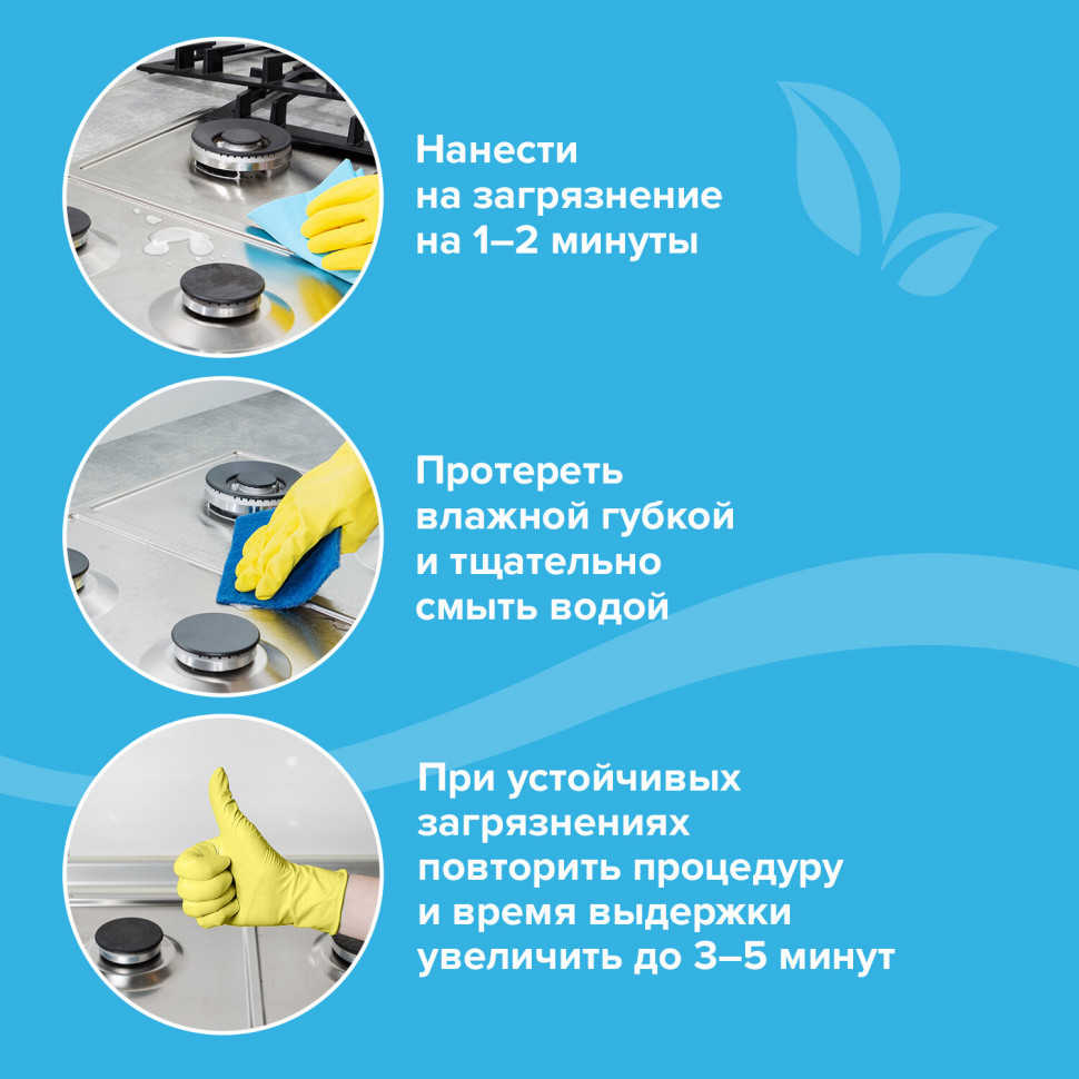 Средство для чистки плит, духовок, грилей от жира/нагара 500 мл, АНТИЖИР (аналог Шуманит), распылитель, 601613