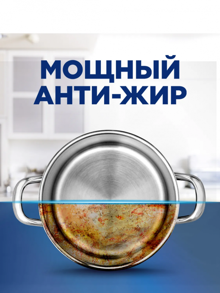 Капсулы для посудомоечной машины Finish Quantum Лимон, уп. 18 капсул