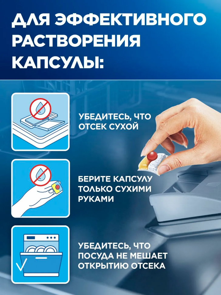 Капсулы для посудомоечной машины Finish Quantum Лимон, уп. 18 капсул