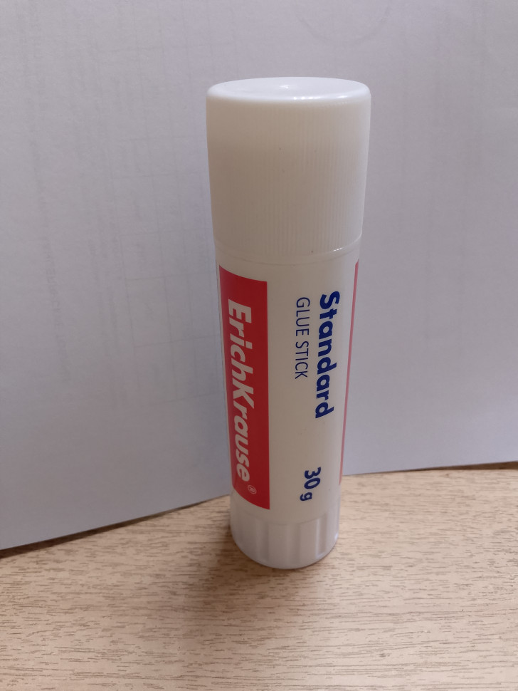 Клей карандаш Erich Krause Standard 30 г, EK48033