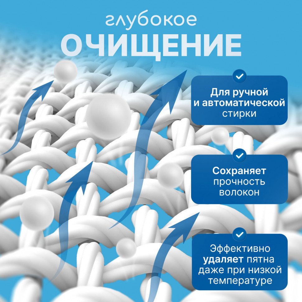 Стиральный порошок автомат 9 кг ЛЮБАША "ЛОТОС", для всех типов тканей, 605571