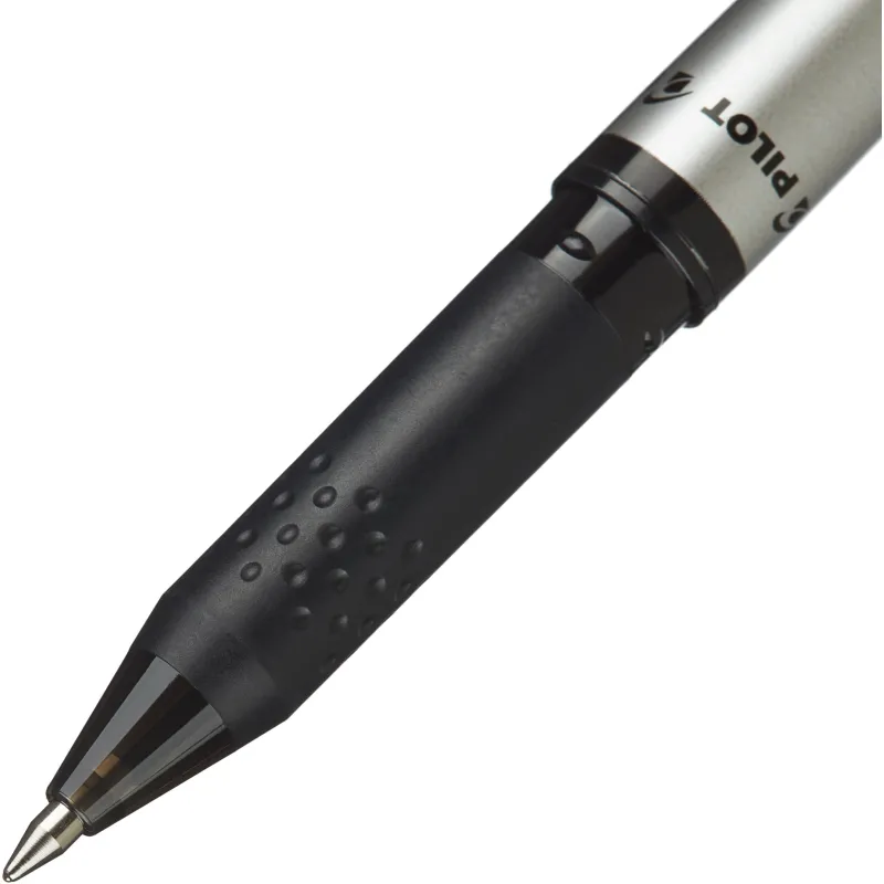 Ручка стираемая гелевая с грипом PILOT Frixion Pro, пишущий узел 0.7 мм, линия письма 0,35 мм, цвет чернил черный, Pilot BL-FRO-7