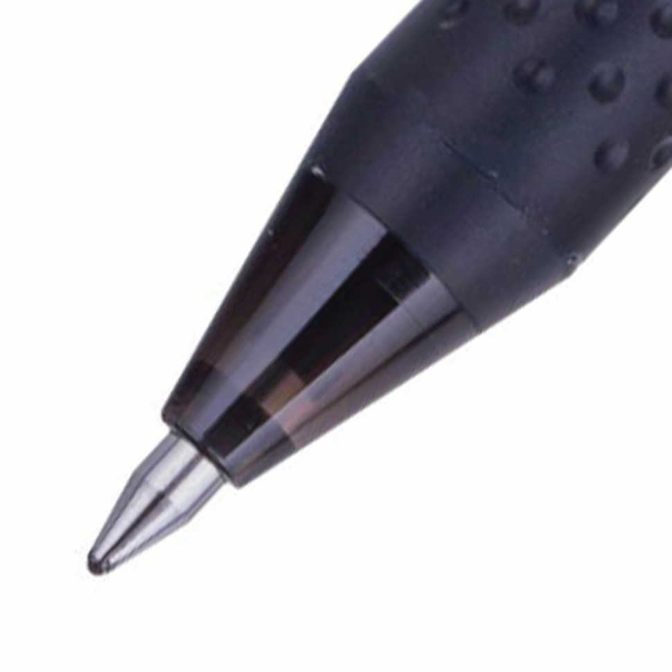 Ручка стираемая гелевая с грипом PILOT Frixion Pro, пишущий узел 0.7 мм, линия письма 0,35 мм, цвет чернил черный, Pilot BL-FRO-7