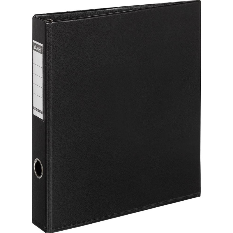 Папка на четырех кольцах А4 Bantex 1243-10/Durable 3150-01, корешок 50 мм, диаметр колец 35 мм, картон/ПВХ, черная