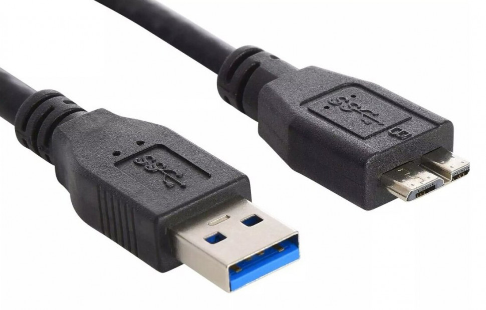 Кабель Buro micro USB 3.0 B (m) USB A(m) 1.5м черный