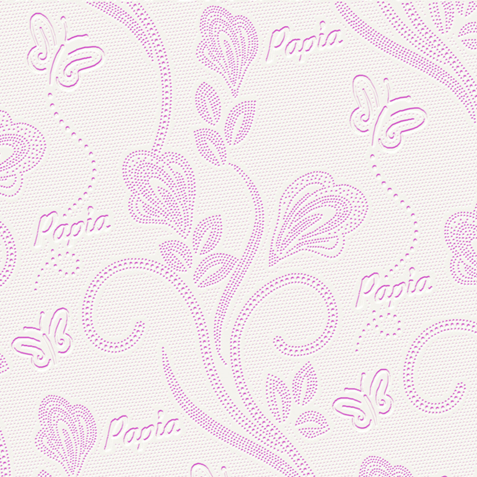 Бумага туалетная PAPIA DELUXE четырехслойная белая, уп. 4 рулона по 16 м, 5080736
