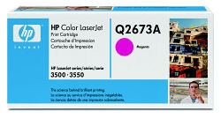 Картридж пурпурный для принтеров HP Color LJ 3500, Артикул: HP-Q2673A