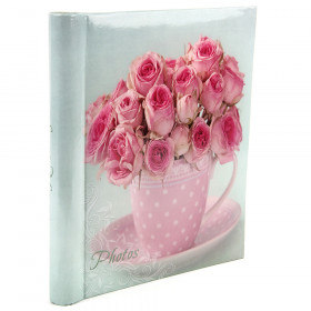 Фотоальбом магнитный Delicate Flowers, 40 магнитных страниц, размер листа 23 x 28 см
