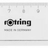 Линейка Rotring Centro Flat Ruler, прозрачный пластик, шкала 16 см, S0220870 