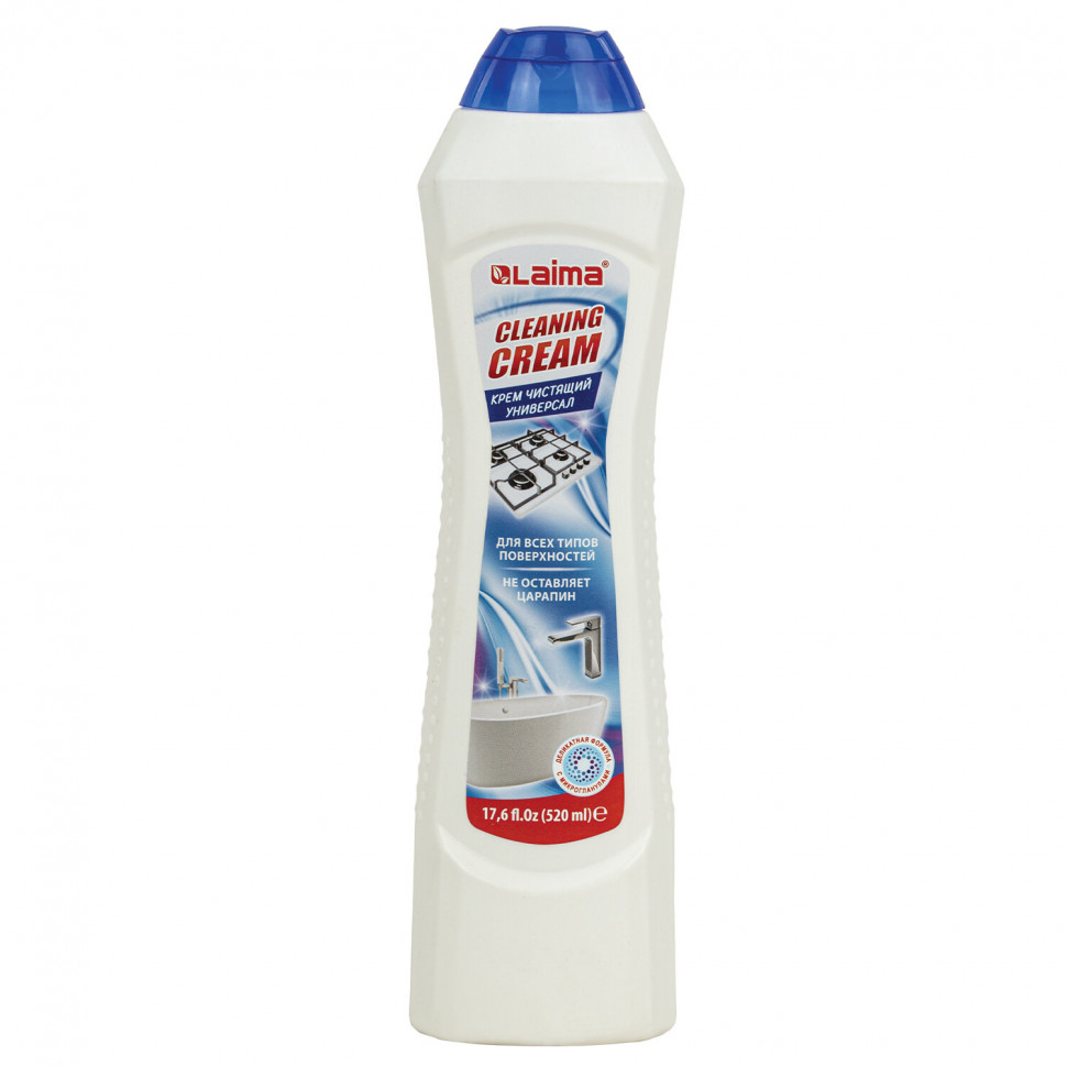 Чистящее средство универсальное - крем LAIMA PROFESSIONAL "White fresh", 520 мл, 608659
