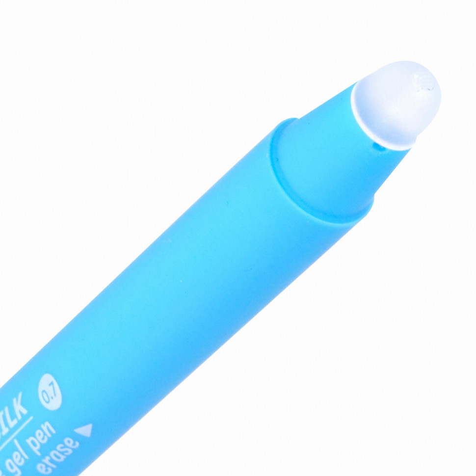 Ручка стираемая гелевая с грипом BRAUBERG "SOFT&SILK FRUITY", пишущий узел 0,7 мм, цвет чернил синий, 143254
