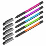 Ручка шариковая Berlingo Color Zone Stick, пишущий узел 0,7 мм, толщина линии 0.5 мм, длина письма 2500 метров, прорезиненный корпус, цвет чернил синий