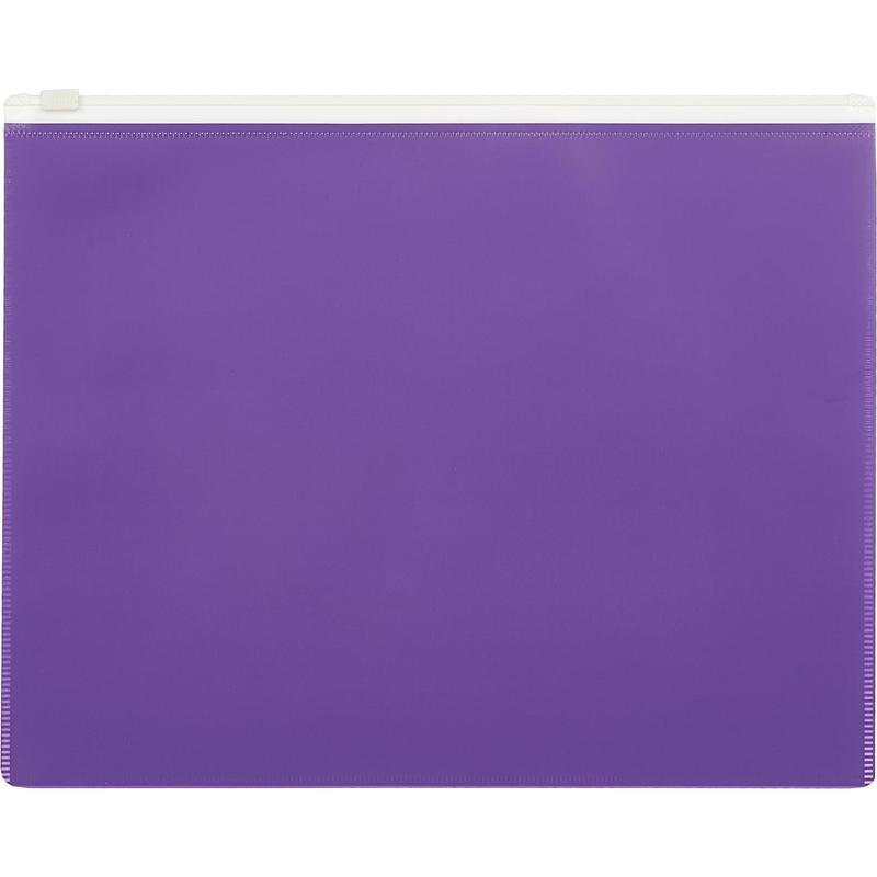 Папка на молнии А5 Attache Color, толщина пластика 0.16 мм, цвет фиолетовый