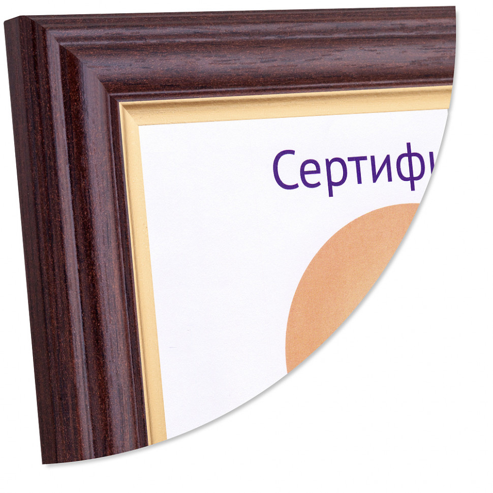 Рамка 30 x 40 см DB8, багет 22 мм МДФ, со стеклом, цвет "дуб"