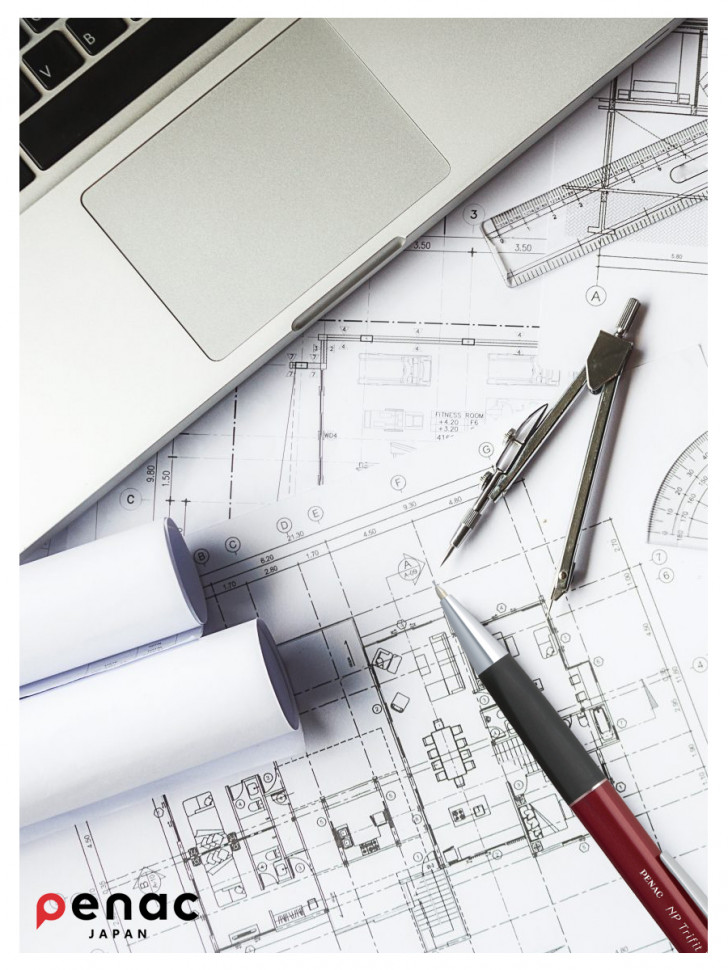 Карандаш механический Penac NP-Trifit 500, грифель 0,5 мм, корпус бордовый