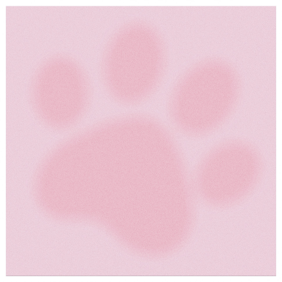 Блок для записей MESHU "Paw", размер 8,5 х 8,5 см, 100 листов, на склейке