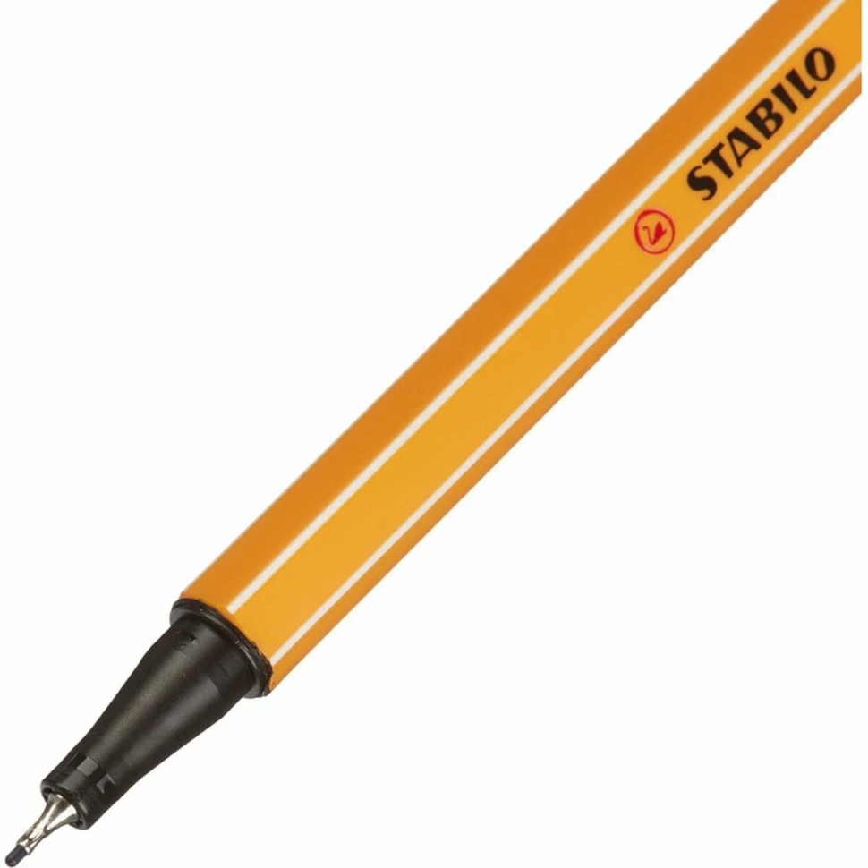Ручка капиллярная Stabilo Point 88, пишущий узел 0.4 мм, цвет чернил синий