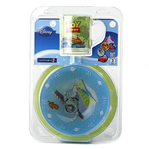 Набор столовый детский Luminarc Toy Story, 3 предмета