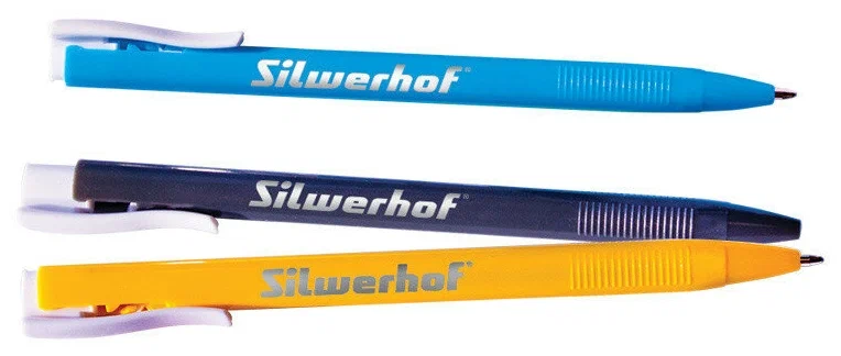 Ручка шариковая Silwerhof Juicie автоматическая, пишущий узел 0.7 мм, линия 0.5 мм,  цвет чернил синий, Silwerhof 026181-02