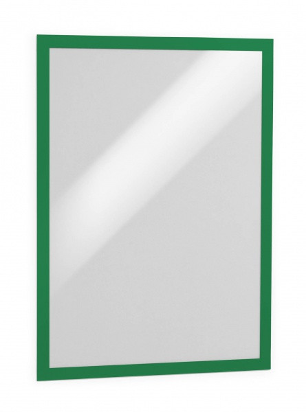 Табличка информационная Durable DURAFRAME, магнитная рамка, ф.А3, зеленая, уп. 2 штуки, 4873-05