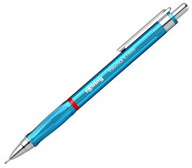 Карандаш механический Rotring Visuclick, грифель 0.7 мм, твердость 2B, трехгранная зона захвата, цвет корпуса голубой, Rotring 2088548