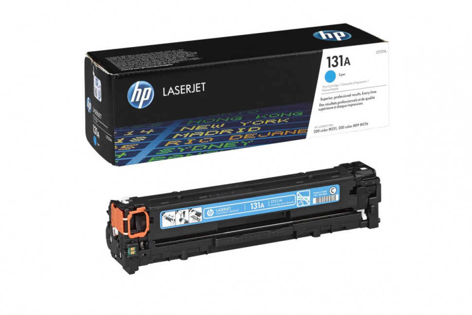 Картридж лазерный HP CF210A (131A) для LaserJet Pro 200 M276n/M276nw, черный, оригинальный, ресурс 1600 страниц