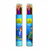 Карандаши цветные Adel Colour, 2,8 мм, 12 цветов, алюминиевый тубус
