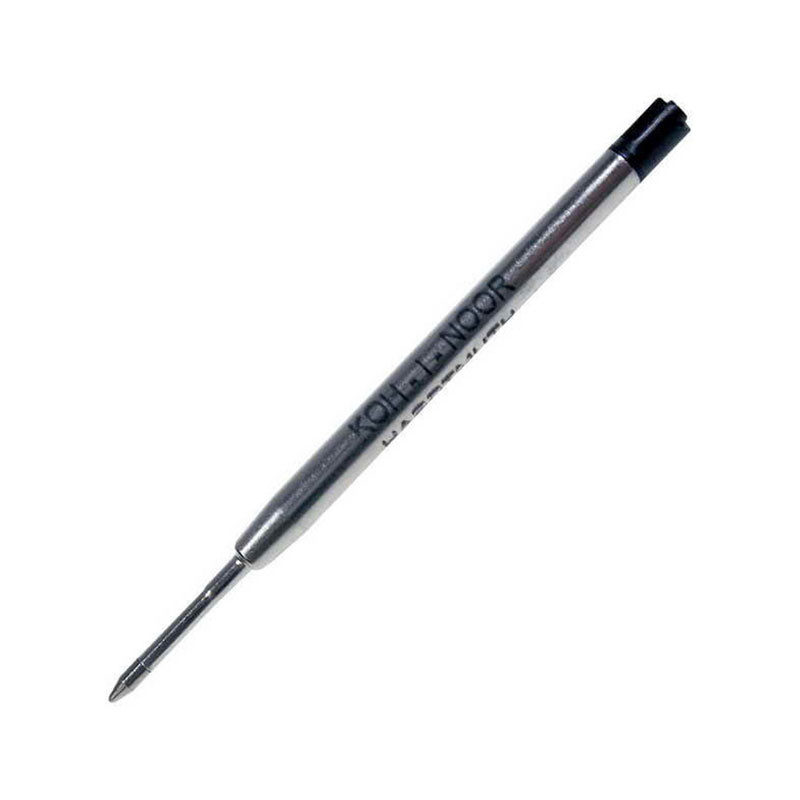 Стержень шариковый объемный Koh-i-Noor 4442, длина 98 мм, пишущий узел 0,8 мм, металлический корпус, цвет чернил черный