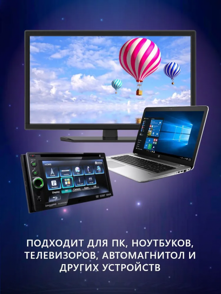 USB накопитель 64 Гб Mirex Unit, цвет синий, FMUAQU64