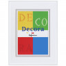 Рамка Hofmann Decora 40 x 50 см, багет 9 мм пластик, со стеклом, паспарту 28 х 35 см, цвет белый, Hofmann 45-BL