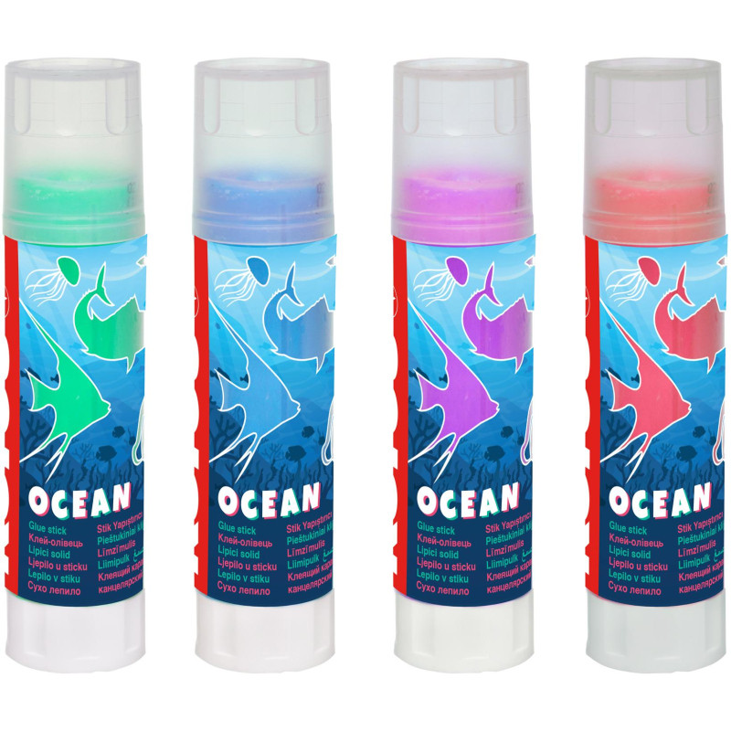 Клей-карандаш Kores Ocean 20 г, основа PVP
