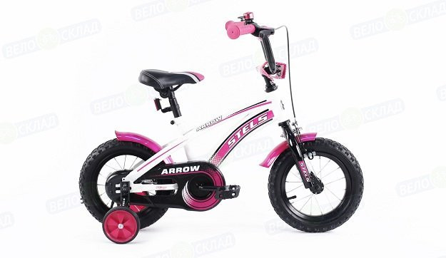 Велосипед Stels Arrow 12" розовый