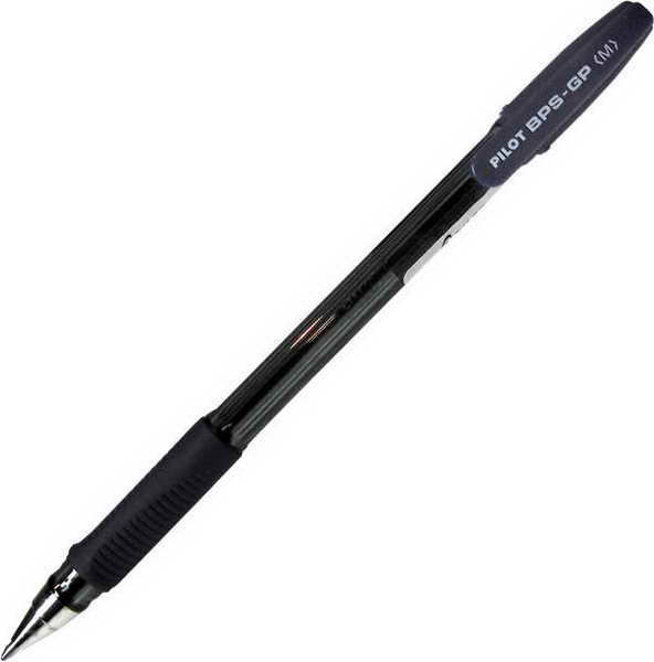 Ручка шариковая PIlot BPS-GP-M черная, 1.0 мм
