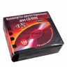 Конверт VS для 2 CD/DVD дисков с перфорацией черный