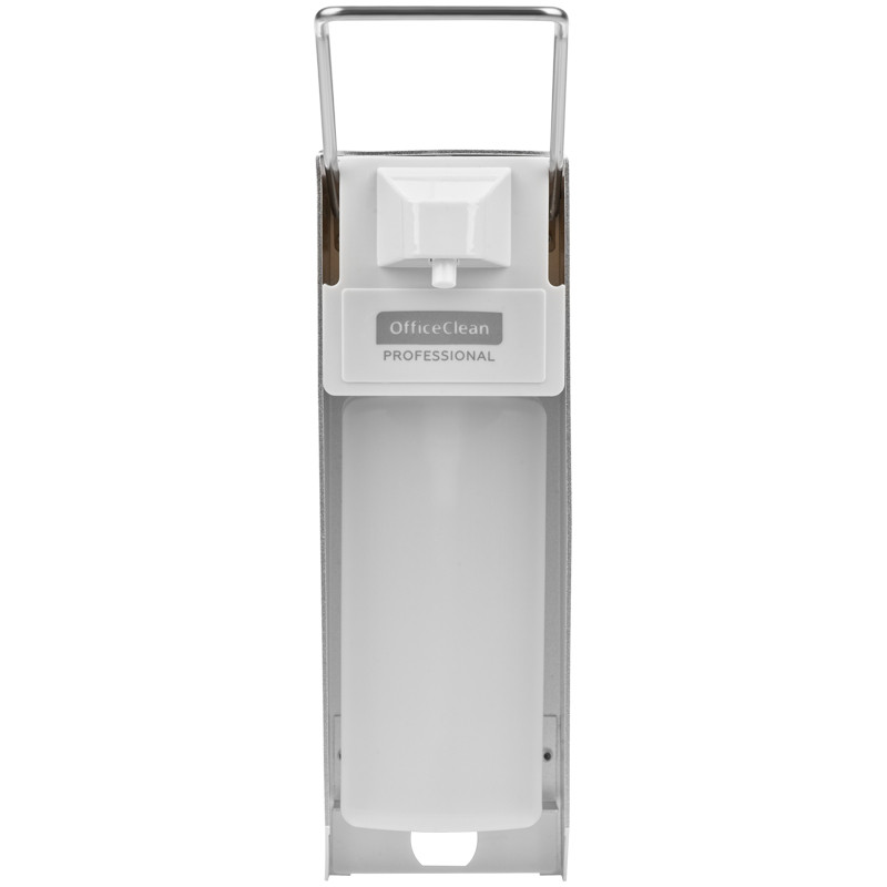 Диспенсер для антисептика OfficeClean Professional, локтевой, белый, наливной, 0,5 л