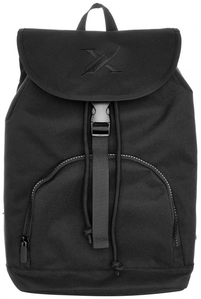 Рюкзак LOREX CASUAL M13 TOTAL BLACK, объем 14,6 литров, размер 47 х 24 х 13 см