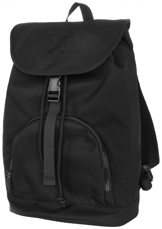 Рюкзак LOREX CASUAL M13 TOTAL BLACK, объем 14,6 литров, размер 47 х 24 х 13 см