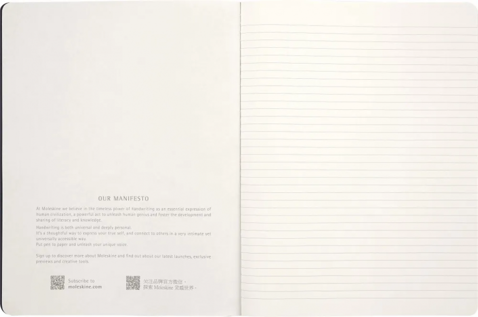 Блокнот Moleskine LIMITED EDITION SAKURA CAHIER LESU08QP321 XLarge, размер 190 х 250 мм, обложка картон, 120 страниц, линейка, черный
