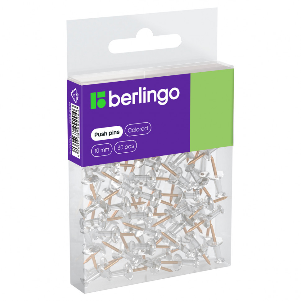 Кнопки силовые Berlingo, уп. 30 штук