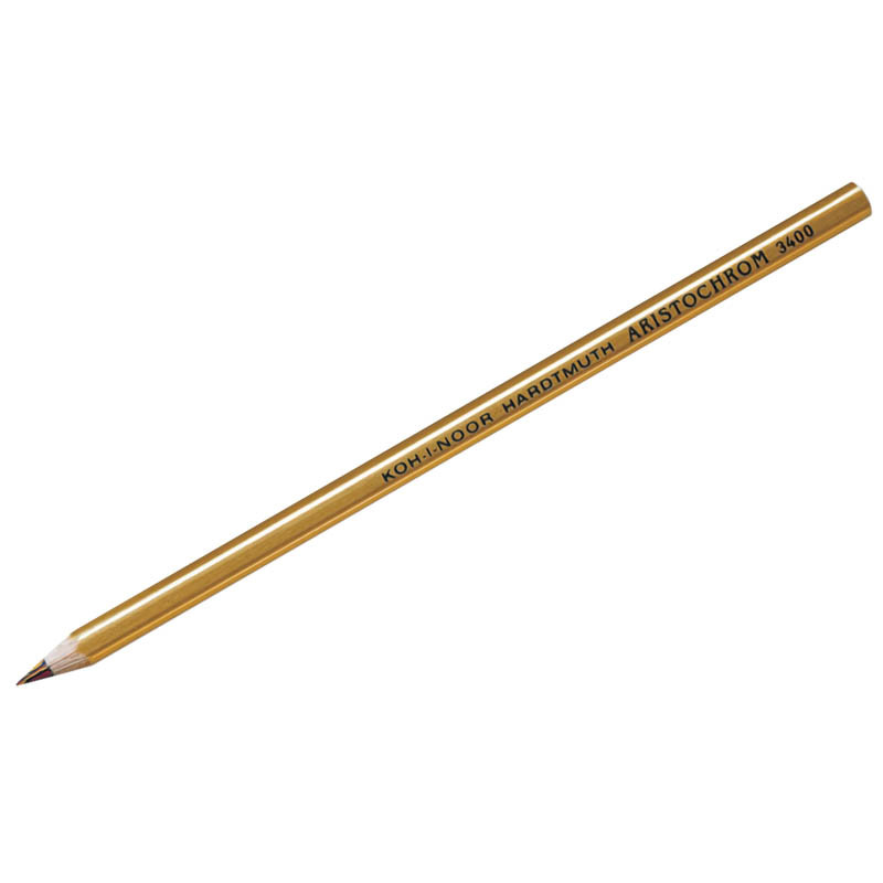 Карандаш Koh-i-Noor Aristochrom с многоцветным грифелем, заточенный, 3400