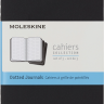 Блокнот Moleskine CAHIER JOURNAL Pocket, размер 90 x 140 мм, обложка картон, 64 страницы, линовка в точку (пунктир), цвет черный, QP314 