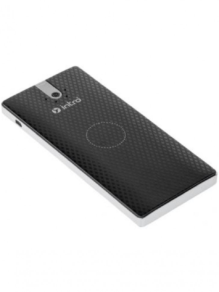 Аккумулятор внешний Intro WPB8000 USB POWER BANK 8000 MAH с беспроводной зарядкой, цвет черный