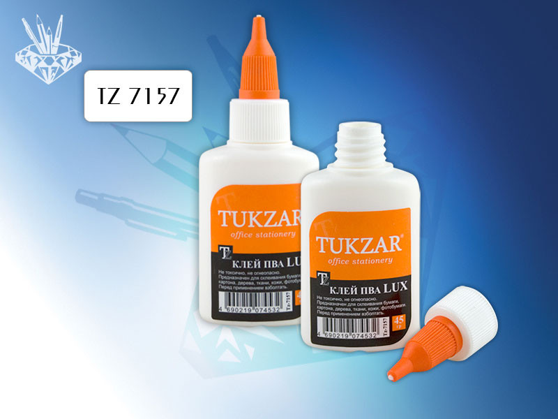 Клей ПВА Tukzar/Silwerhof/Полипакс морозоустойчивый, 45 г, с дозатором