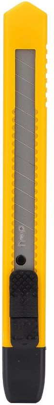 Нож канцелярский Deli E2051, ширина лезвия 9 мм, толщина стали 0.4 мм