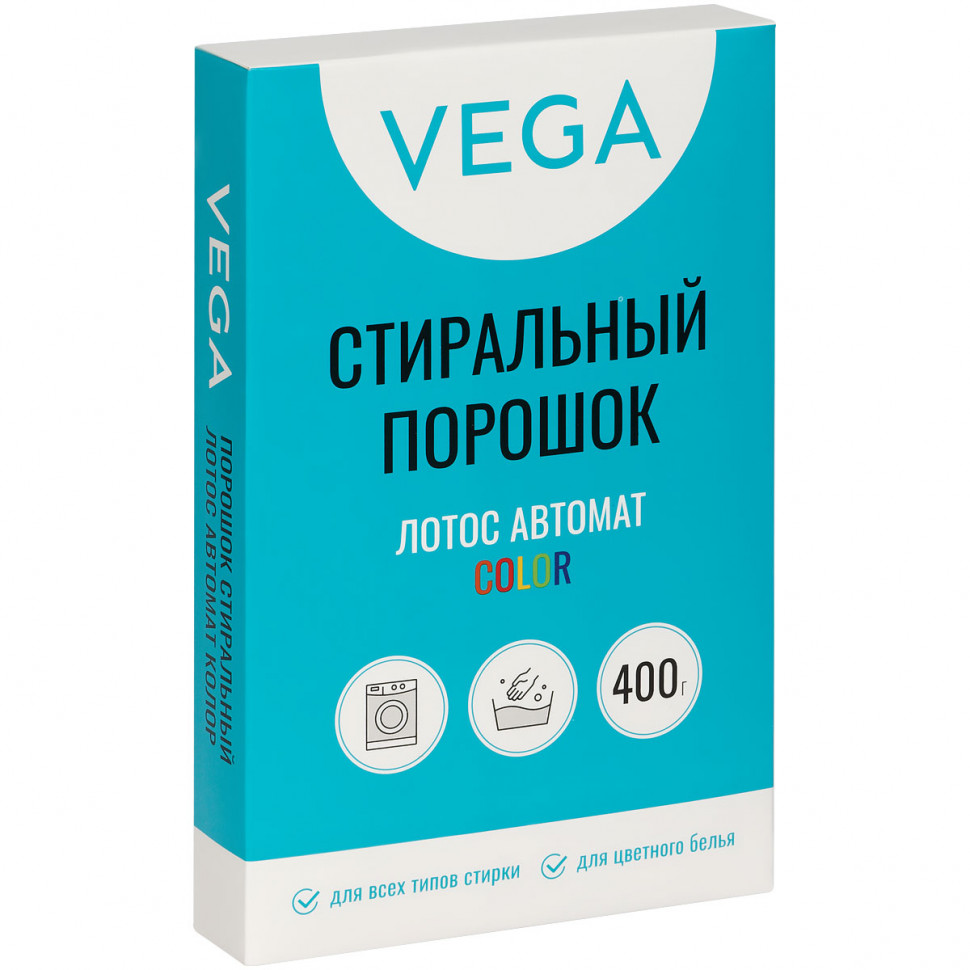 Порошок стиральный Vega Лотос Автомат Колор 400 г