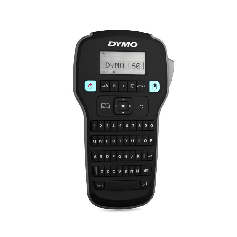 Принтер электронный ленточный Dymo Label Manager 160, D1, ширина ленты 6, 9, 12 мм, латиница