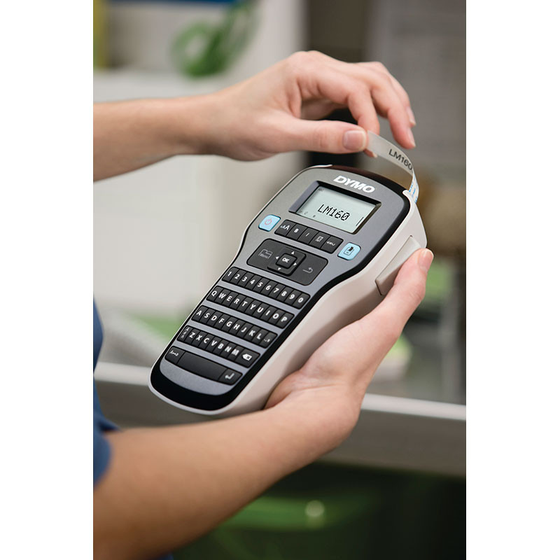 Принтер электронный ленточный Dymo Label Manager 160, D1, ширина ленты 6, 9, 12 мм, латиница
