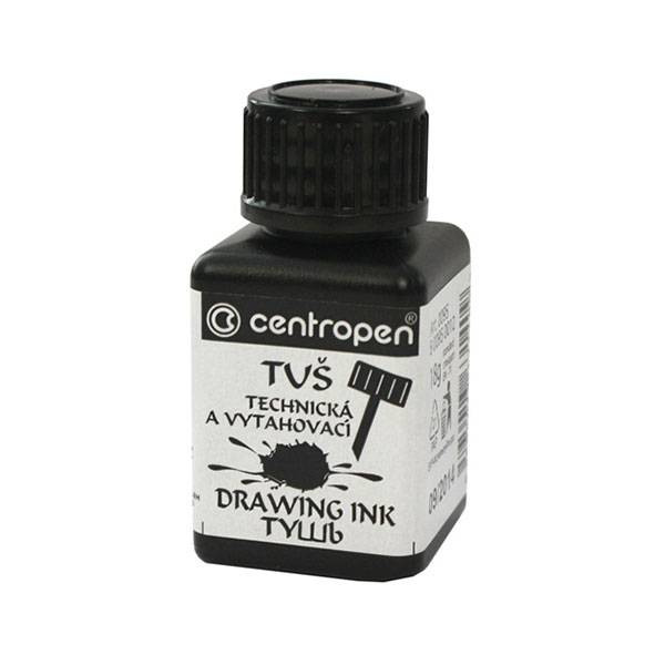 Тушь чертежная Centropen 18 г, цвет черный